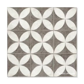 cerámica flower fit white 1era 45.3x45.3
