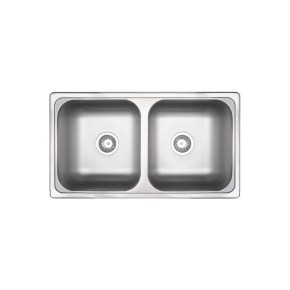 pileta doble semilujo 306e 76x41x18