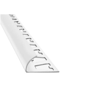guardacanto arco color blanco 12x2500 1963 aluminio