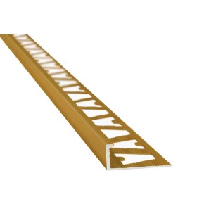 perfil l color oro mate 10x2500 1652 aluminio