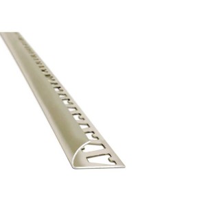 guardacanto arco color champagne 8x2500 1966 aluminio