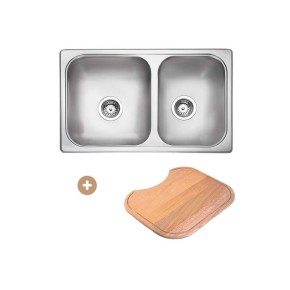 pileta doble 305e y tabla