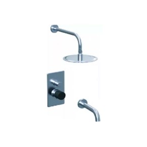texture cromo/black ducha c/ tr 9803-crne