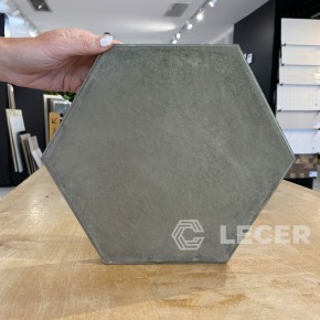 mosaico calcáreo hexagonal gris 25x25 el 511n