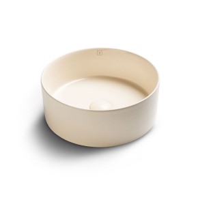 circular ivory matte bacha apoyo c  click clack diam 36