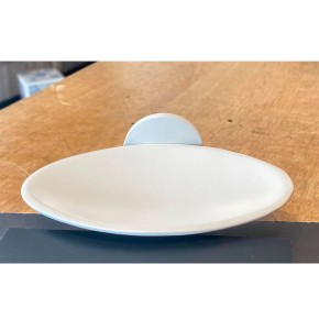 jabonera de amurar s/desagote blanco mate 4050 wm