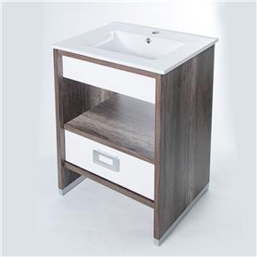 norway canyon oak vanitory abierto bacha loza 1ag 60 cm (conjunto)