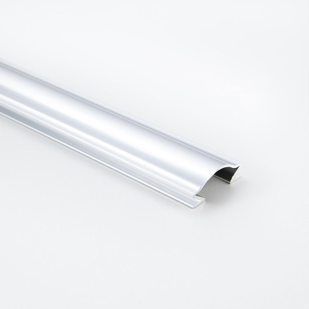listel panza color plata brillo 9x2500 a8001 aluminio