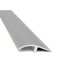 tapadesnivel color cromo mate 10x40x1000 2397 aluminio
