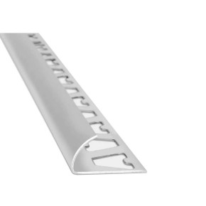 guardacanto arco color cromo mate 12x2500 1978 aluminio