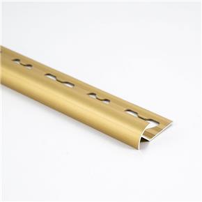 guardacanto color oro mate 9x2500 a2070 aluminio